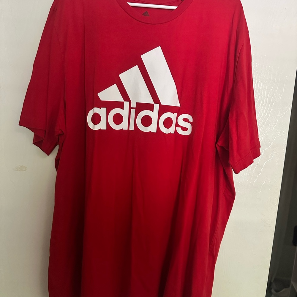 Adidas Men's Bold Red Tee